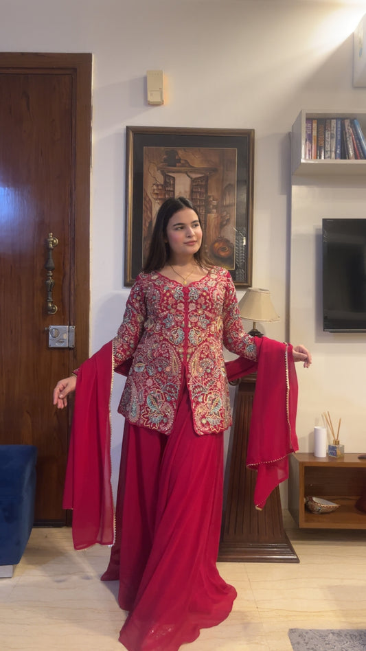 Heavy festive wear suit set TT034