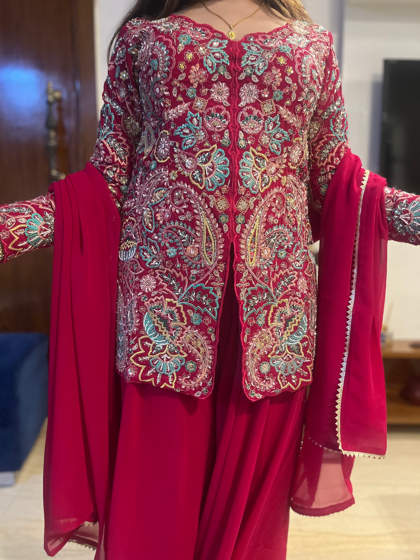 Heavy festive wear suit set TT034