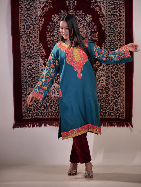 Elegant Phiran Blue Suit TT115