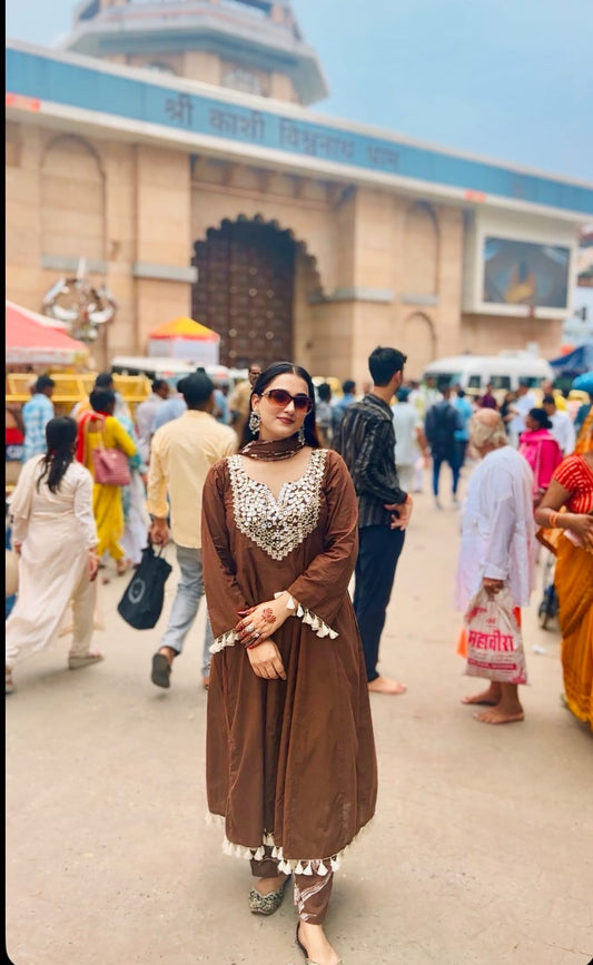 Stunning Cotton Anarkali TT024