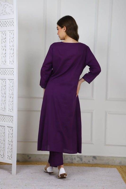 Cotton drap coord set TT032