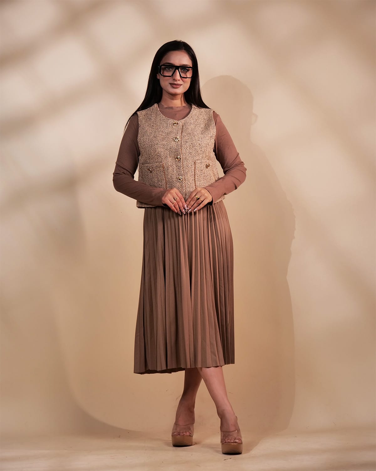 Elegant Midi Dress TT088