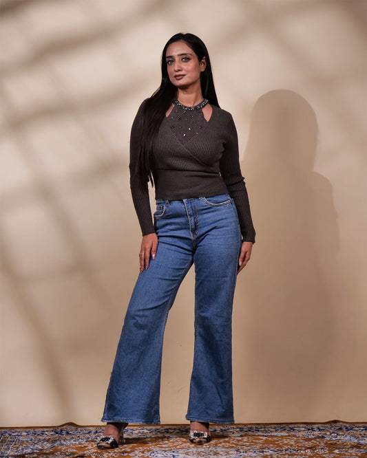 Elegant Sweater Top TT089