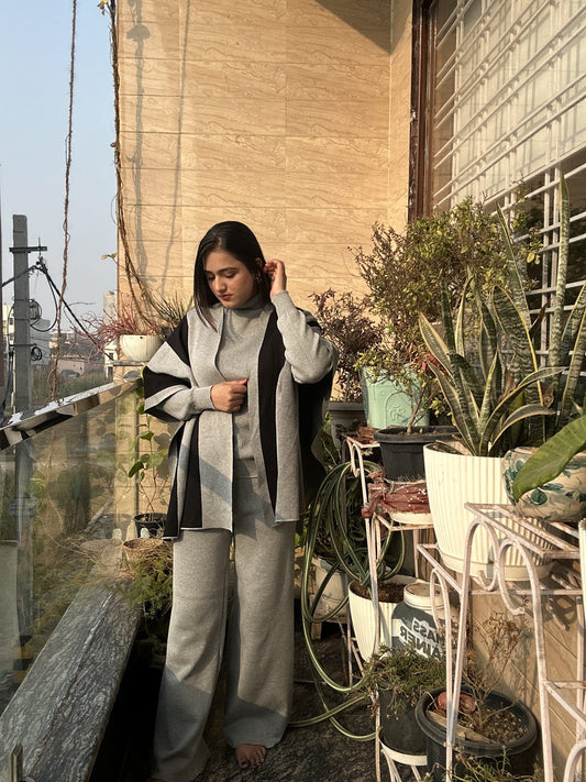 Elegant Woolen Co-ord Set TT122