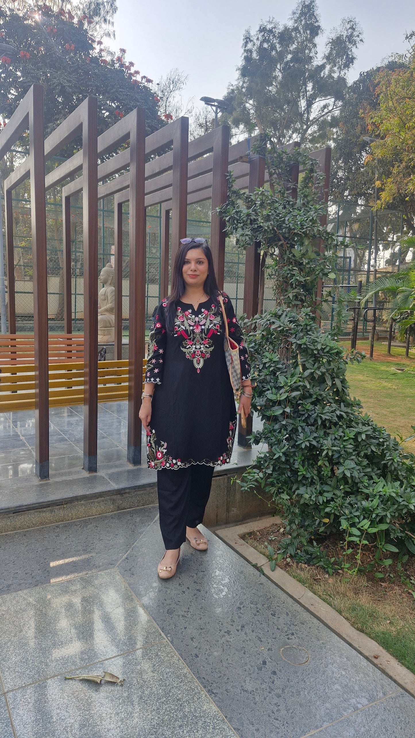 Kashmiri Kadai Co-ord Set TT127