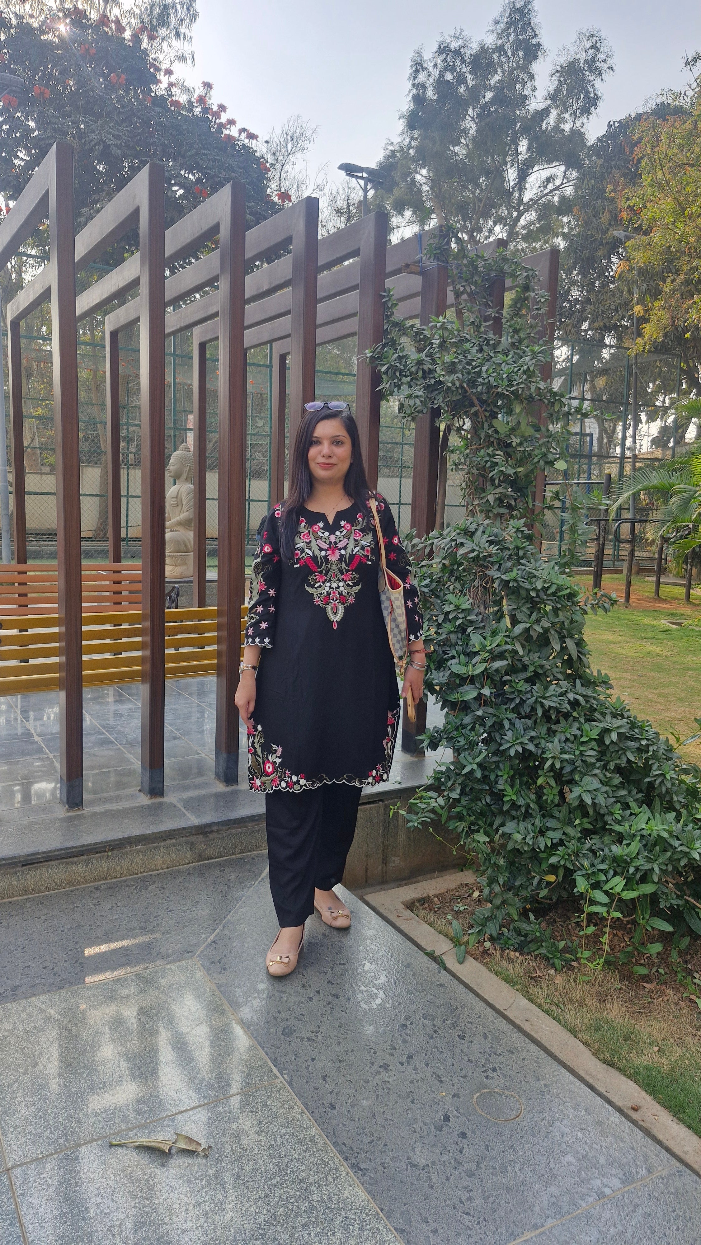 Kashmiri Kadai Co-ord Set TT127