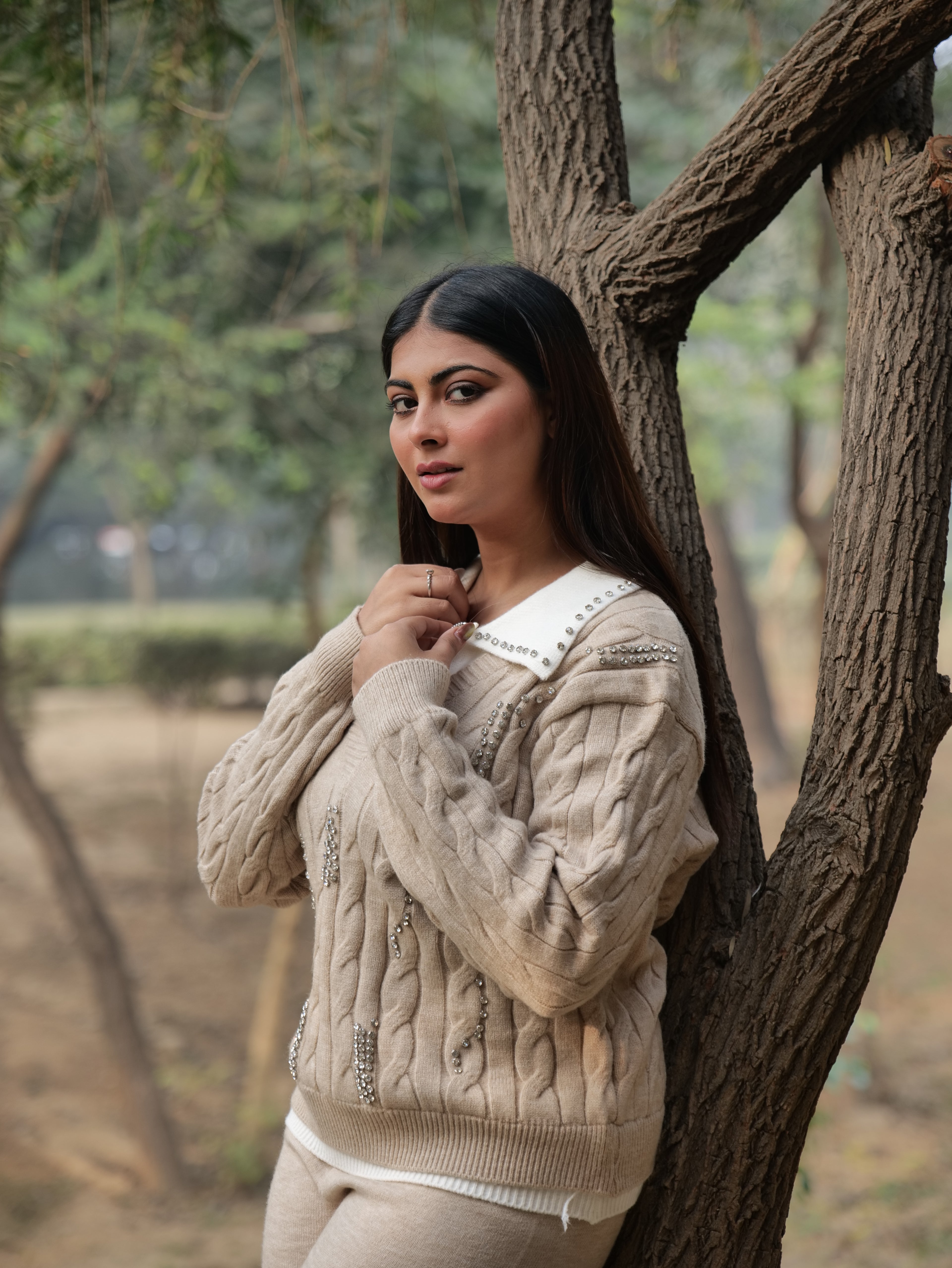 Elegant Winter Coord Set TTO104