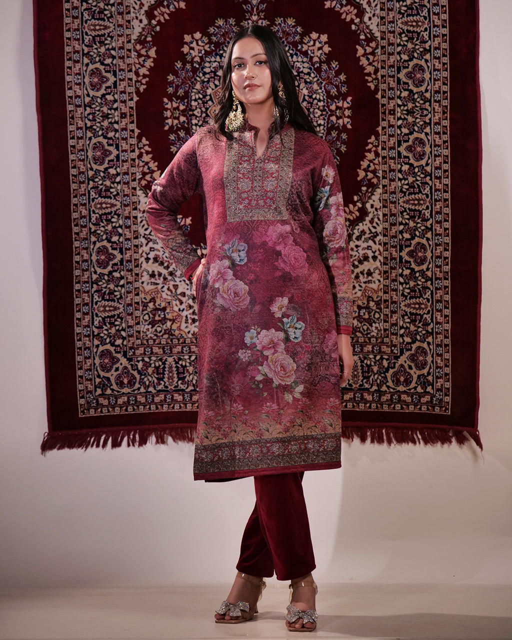 Pashmina Suit Set TT112