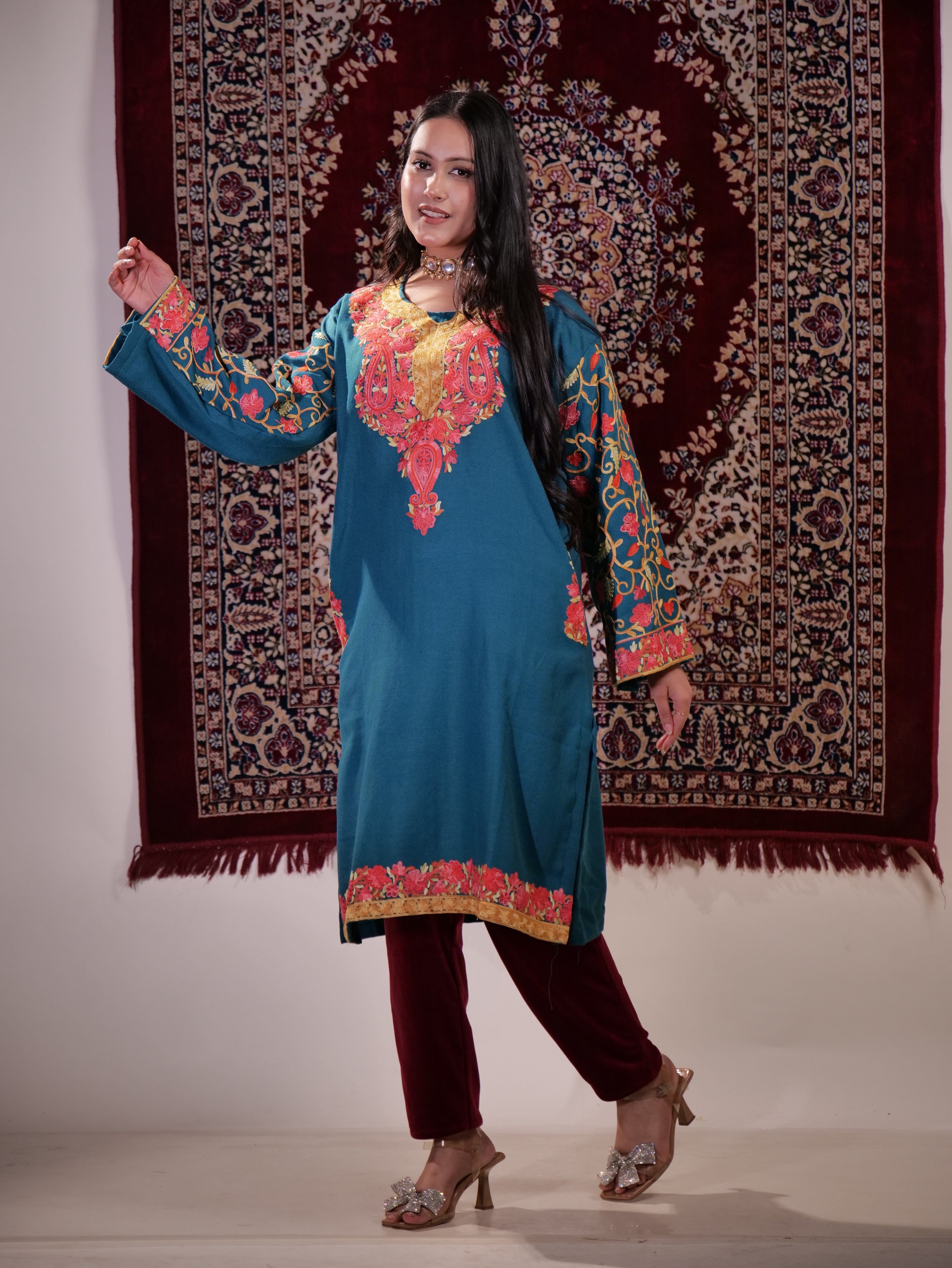 Elegant Phiran Blue Suit TT115