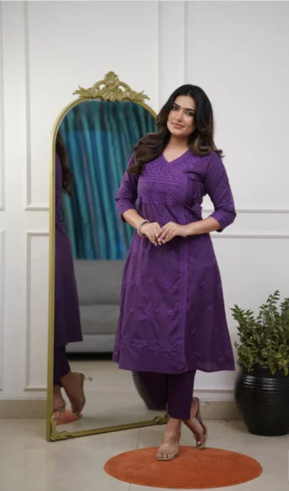 Stunning Embroidery Work Co-Ord Set TT007