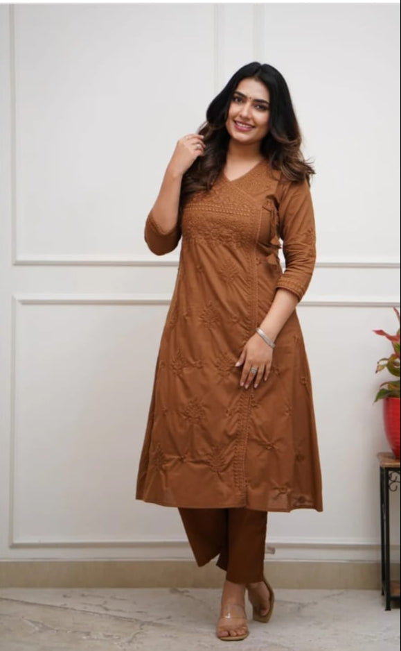 Stunning Embroidery Work Co-Ord Set TT007