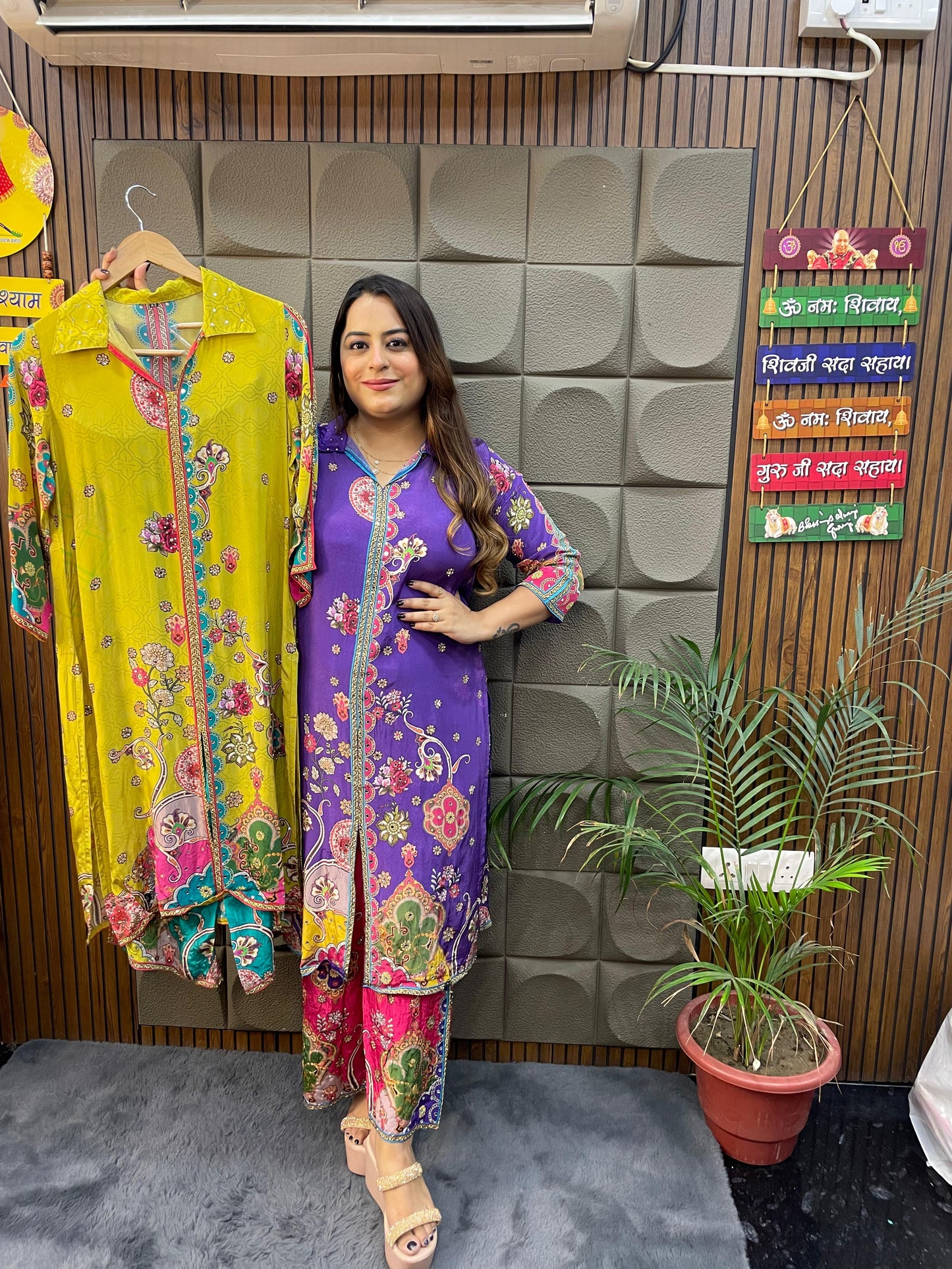 Stunning Pattern Print Designer Co-Ord Set TT002