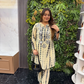 Boho Mirror Work Tie-Dye Coord Set – Bold Prints, Easy Vibes