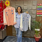 Floral Print Shirt with Lace Sleeves – Feminine, Fresh & Flawless