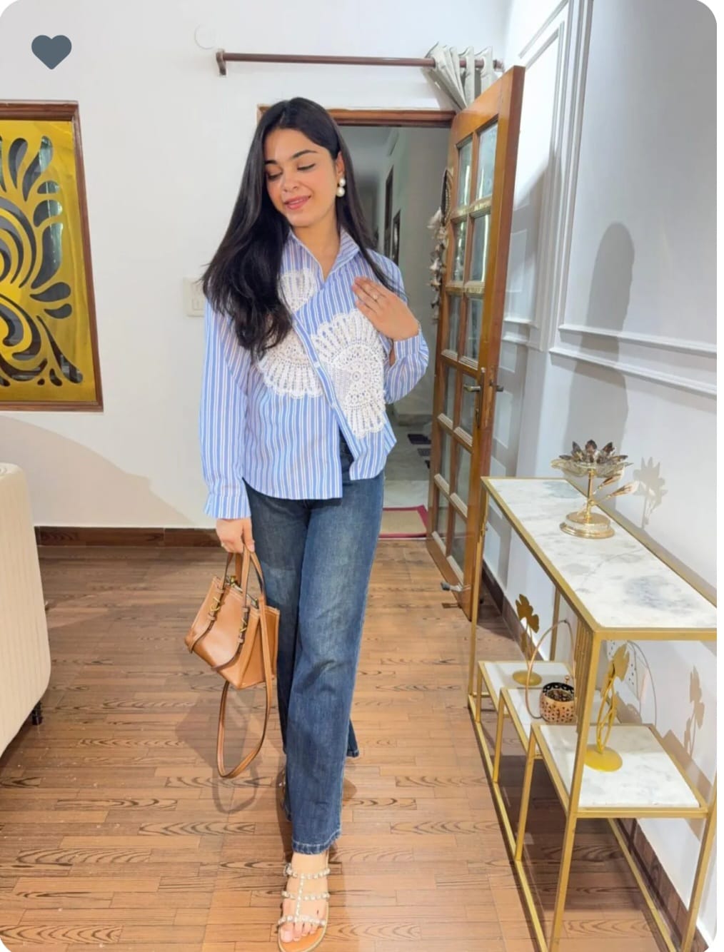 Crochet Pearl Shirt