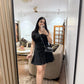 Blazer & Pleated Skirt Coord Set – Chic, Sleek & Unapologetically Stylish
