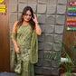 Olive Elegance Sharara Set – 3 Piece Stunner