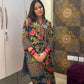 Women's Crepe Floral Print | Kurta Set with Dupatta