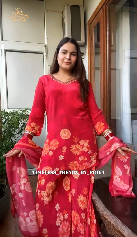 Floral Suit Set