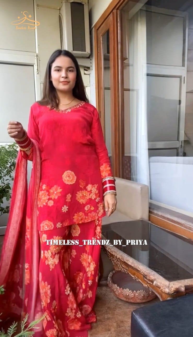 Floral Suit Set