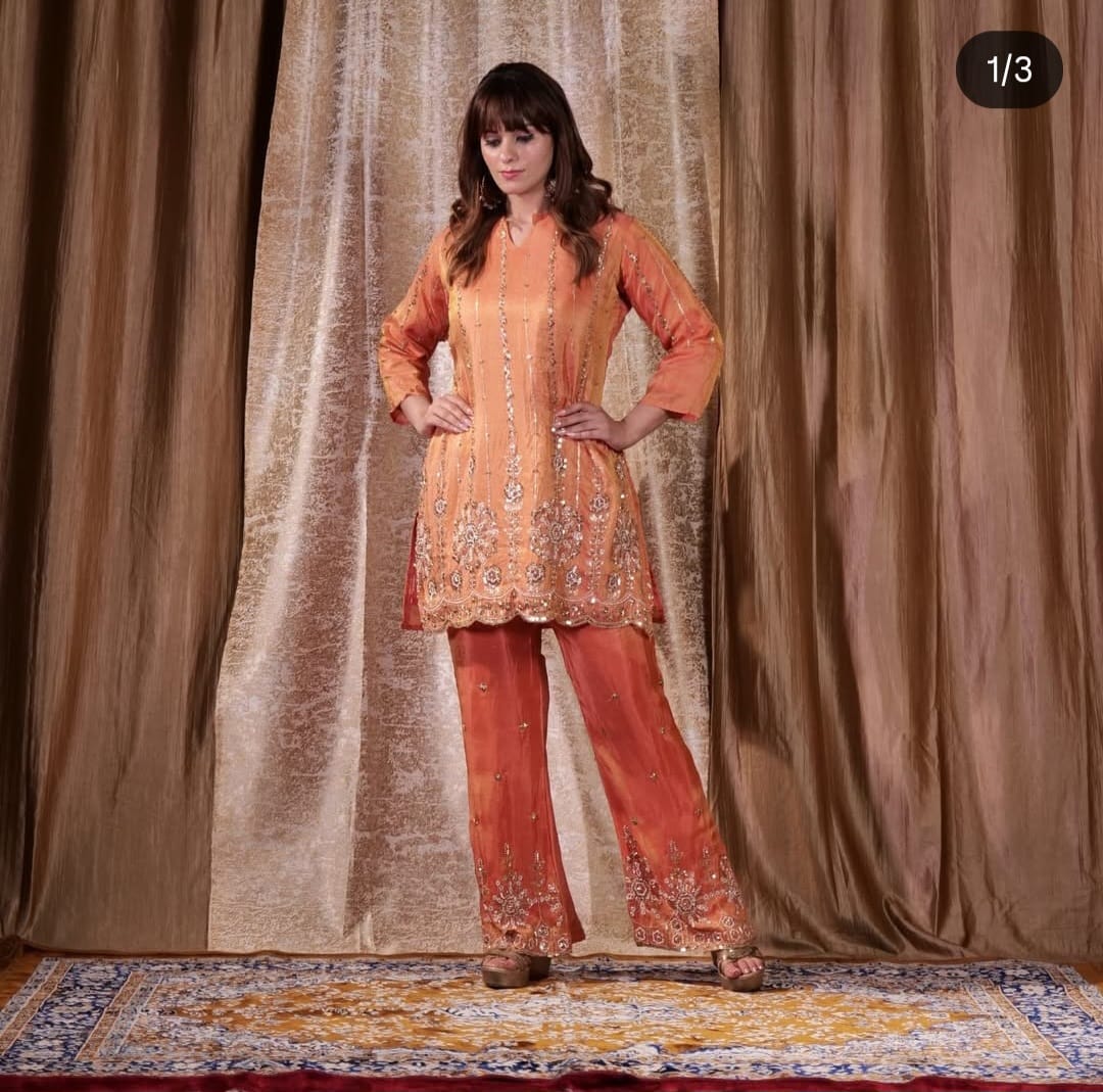 Beautiful Party Wear Designer Co-Ord Set TT023