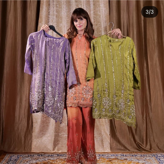 Beautiful Party Wear Designer Co-Ord Set TT023