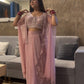 Drape indo western dress TT033
