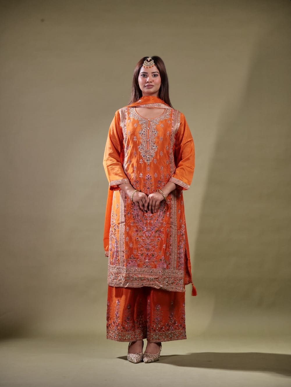 Stunning Designer Palazzo Suit TT059