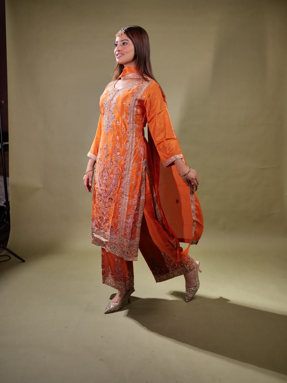 Stunning Designer Palazzo Suit TT059