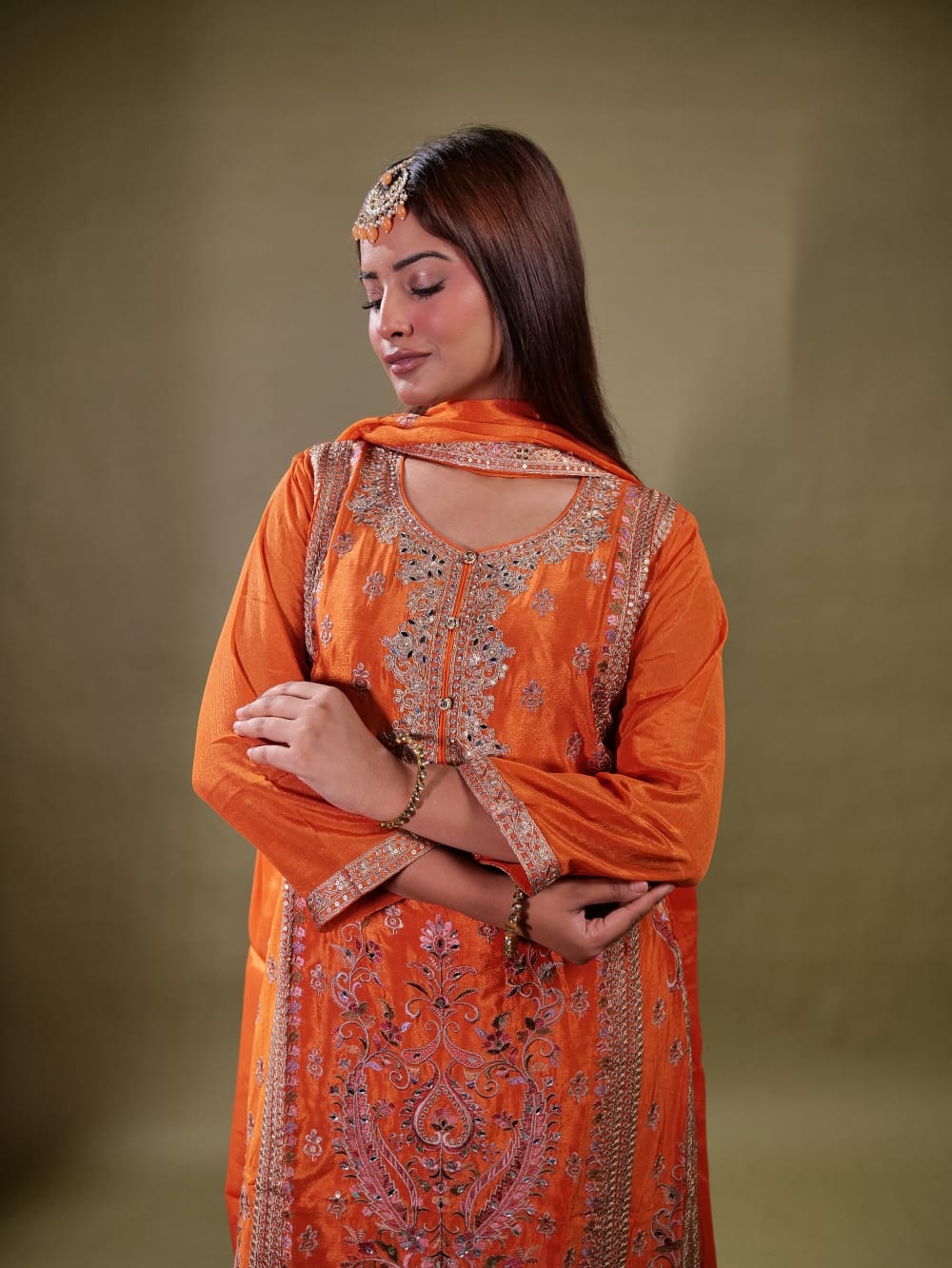 Stunning Designer Palazzo Suit TT059