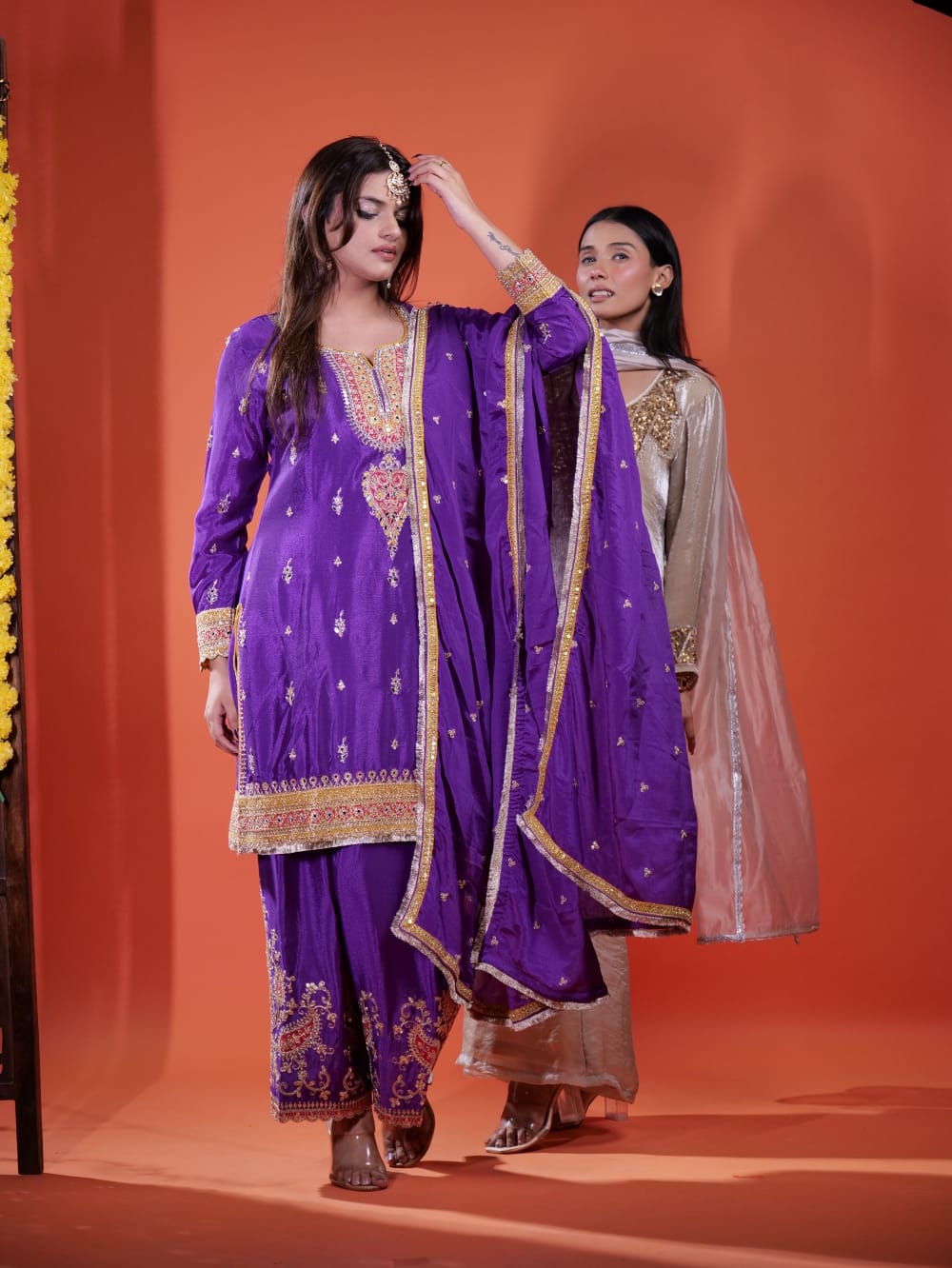 Elegant Purple Suit TT065