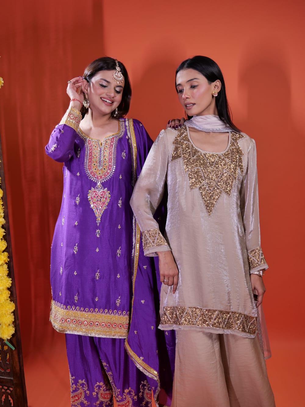 Elegant Purple Suit TT065