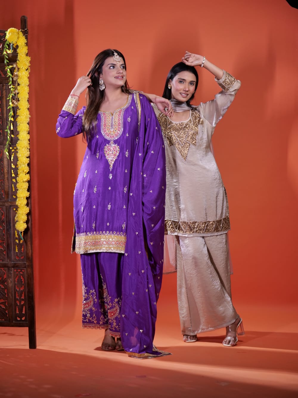 Elegant Purple Suit TT065