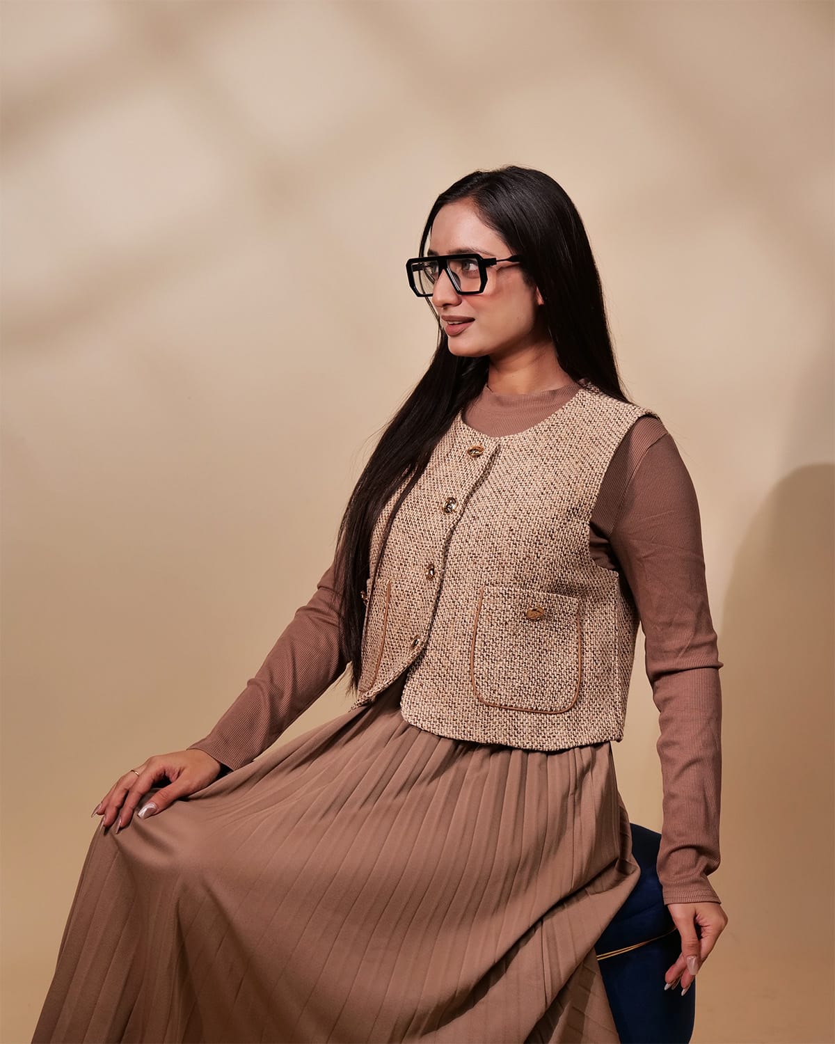 Elegant Midi Dress TT088