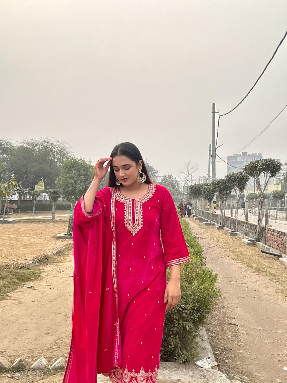 Velvet Three Piece Suit TT0108