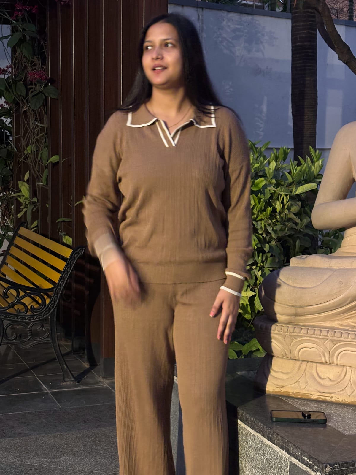 Elegant Woolen Co-ord Set TT116