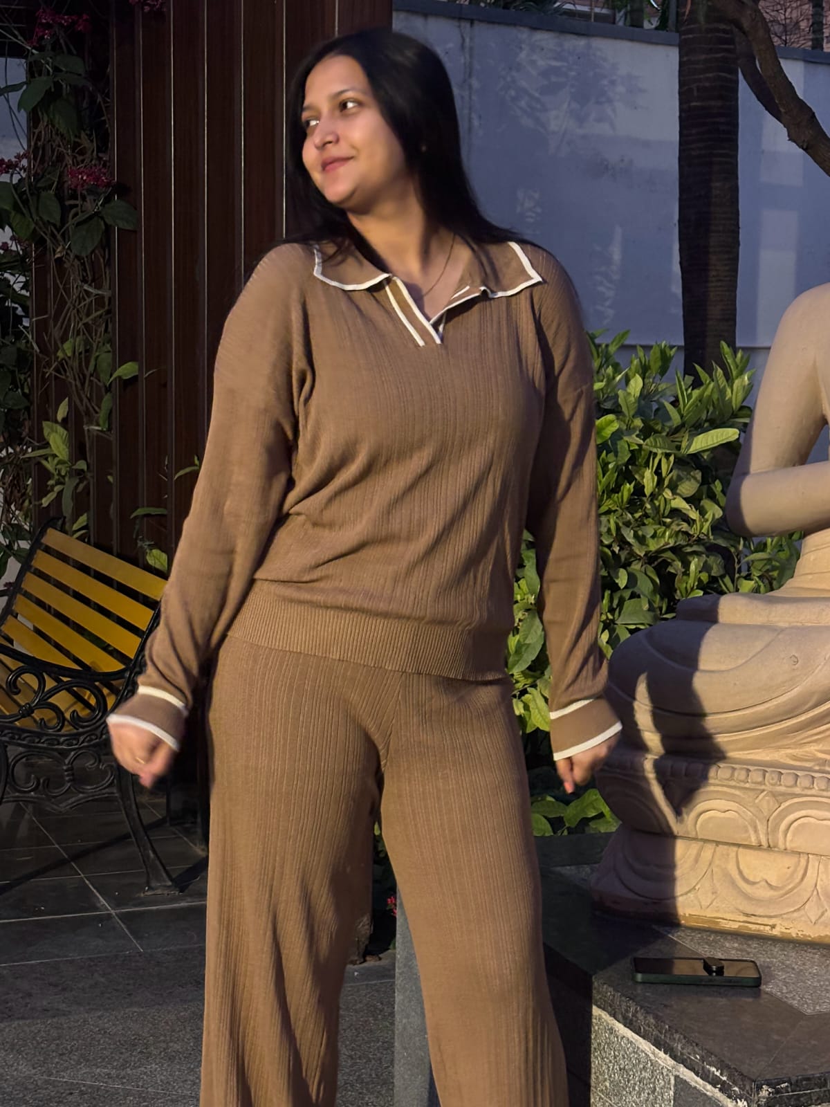 Elegant Woolen Co-ord Set TT116