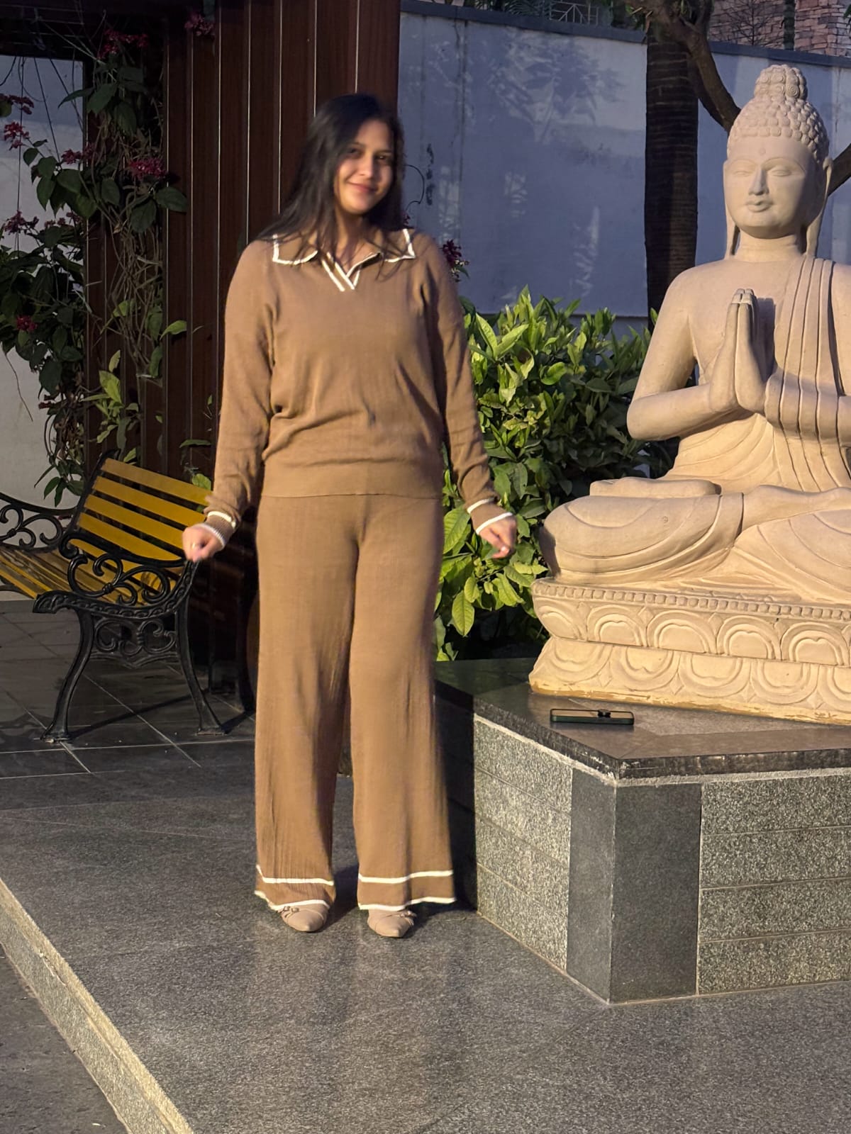 Elegant Woolen Co-ord Set TT116