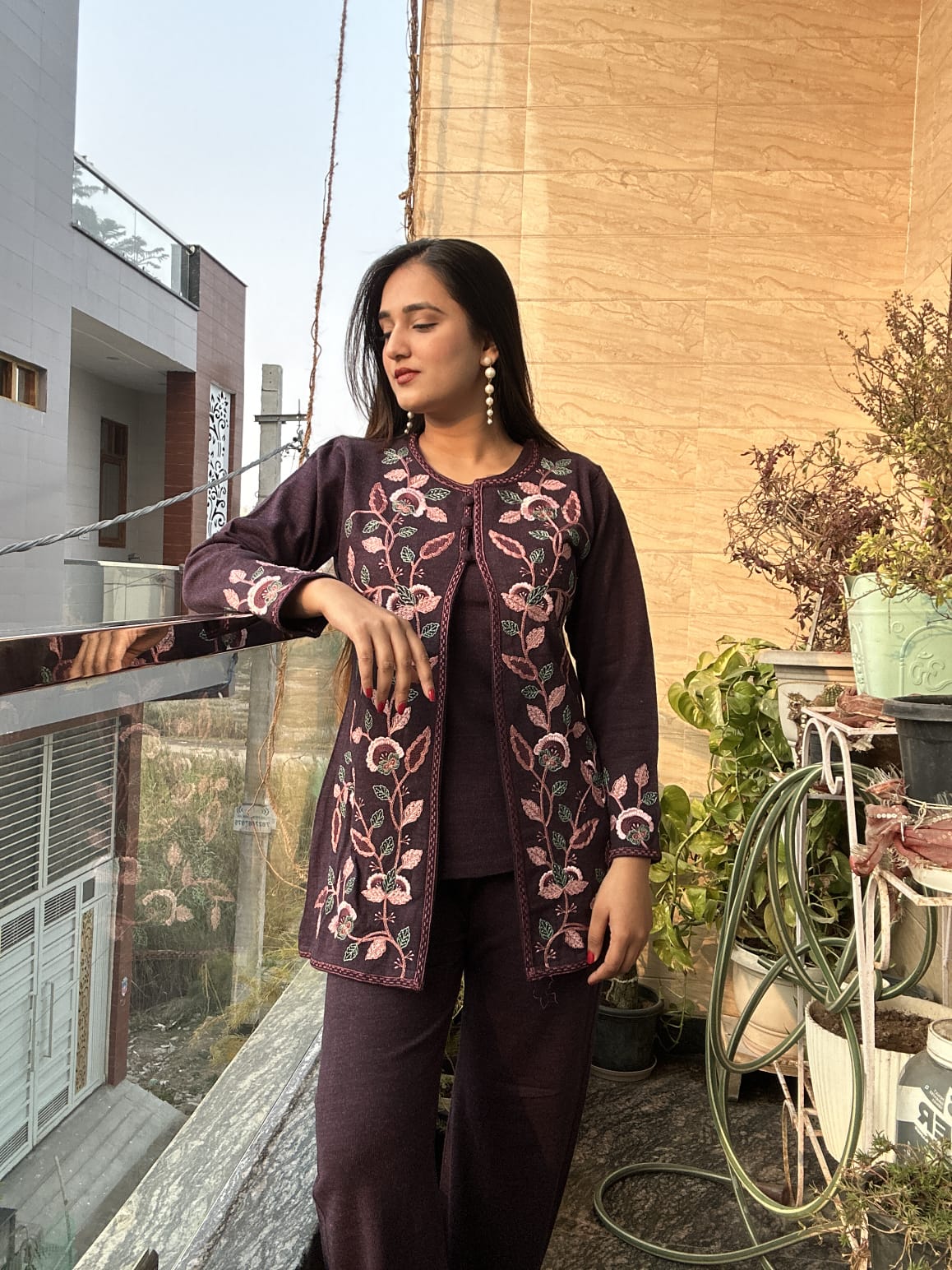 Elegant Woolen Dress TT120