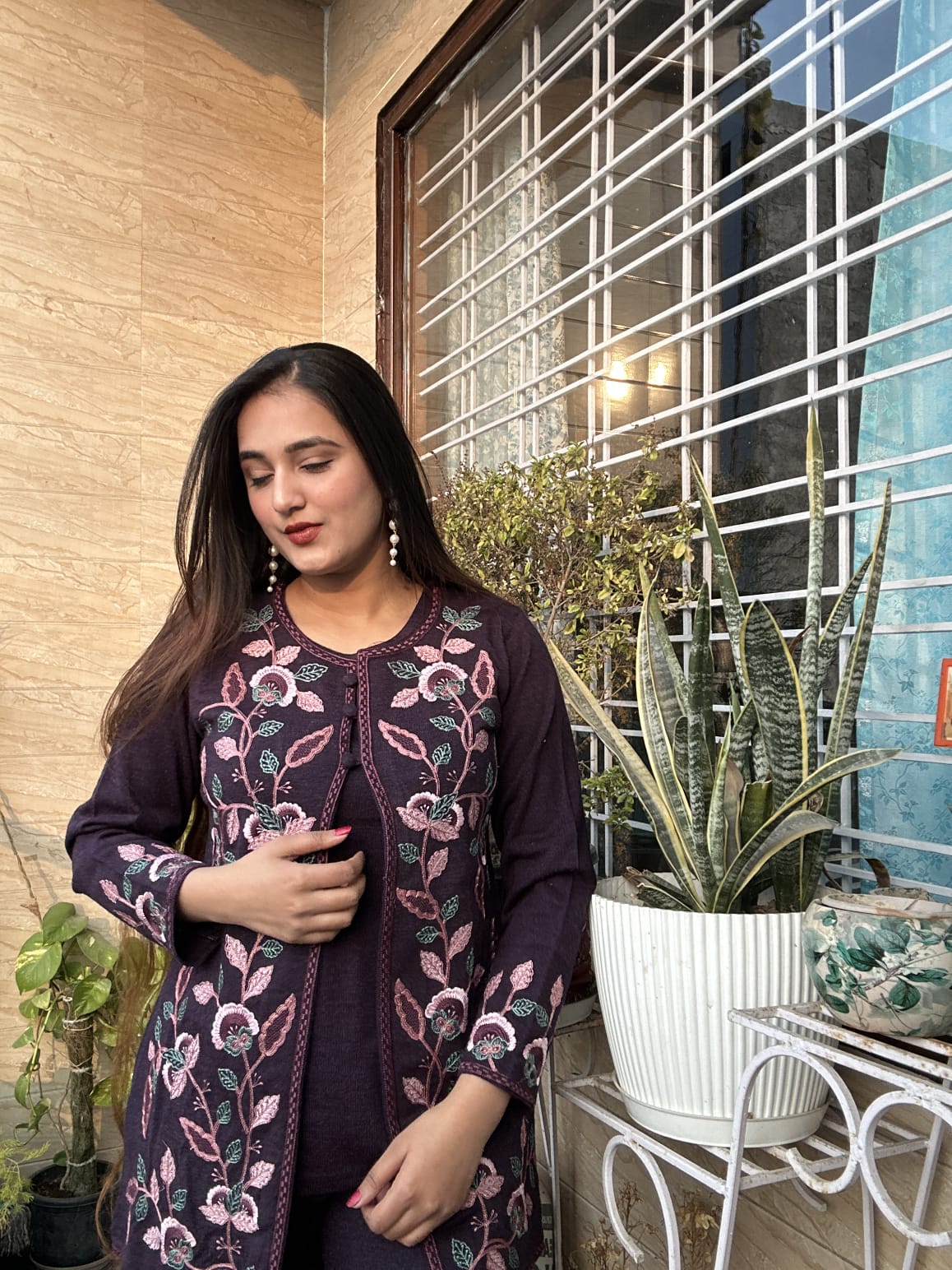 Elegant Woolen Dress TT120