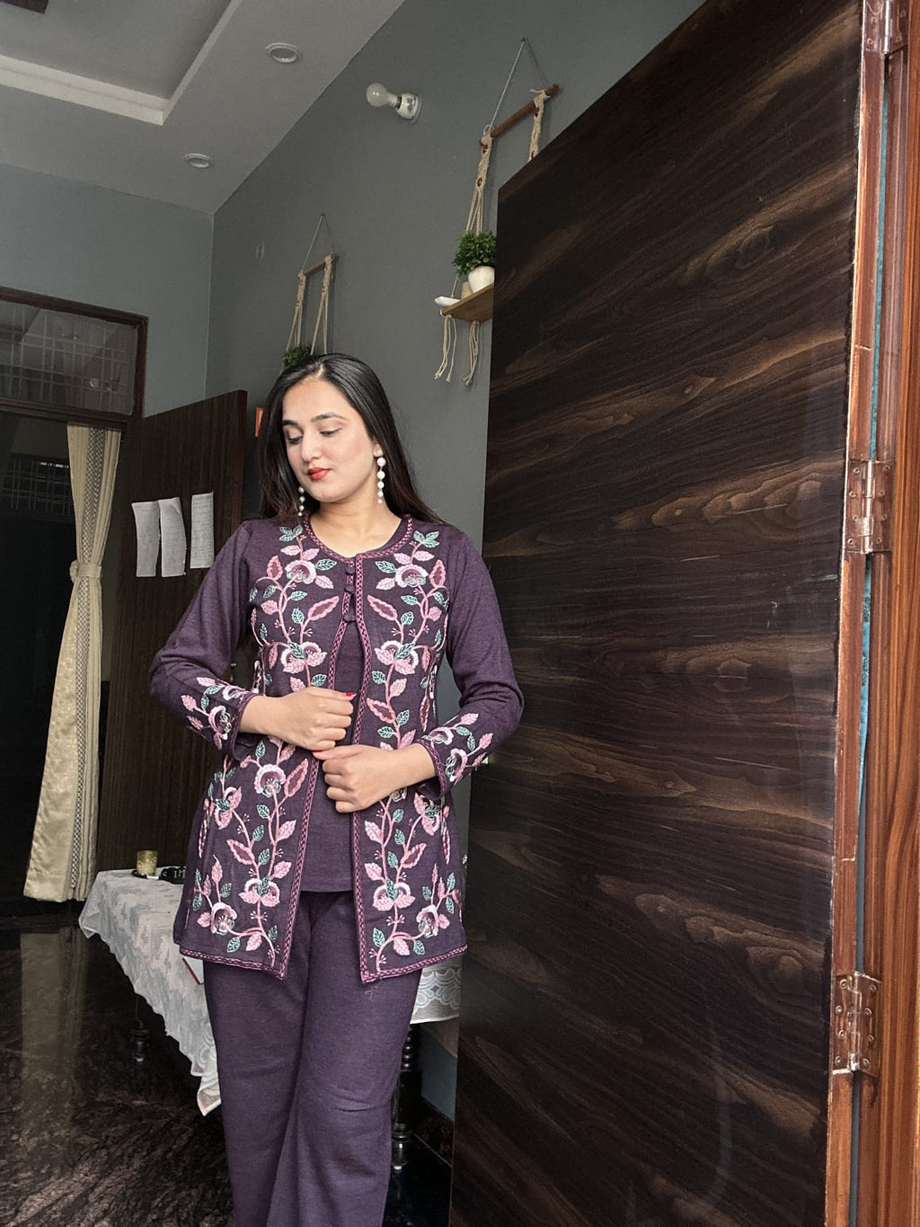 Elegant Woolen Dress TT120