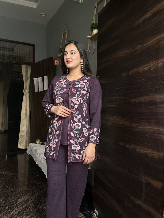 Elegant Woolen Dress TT120