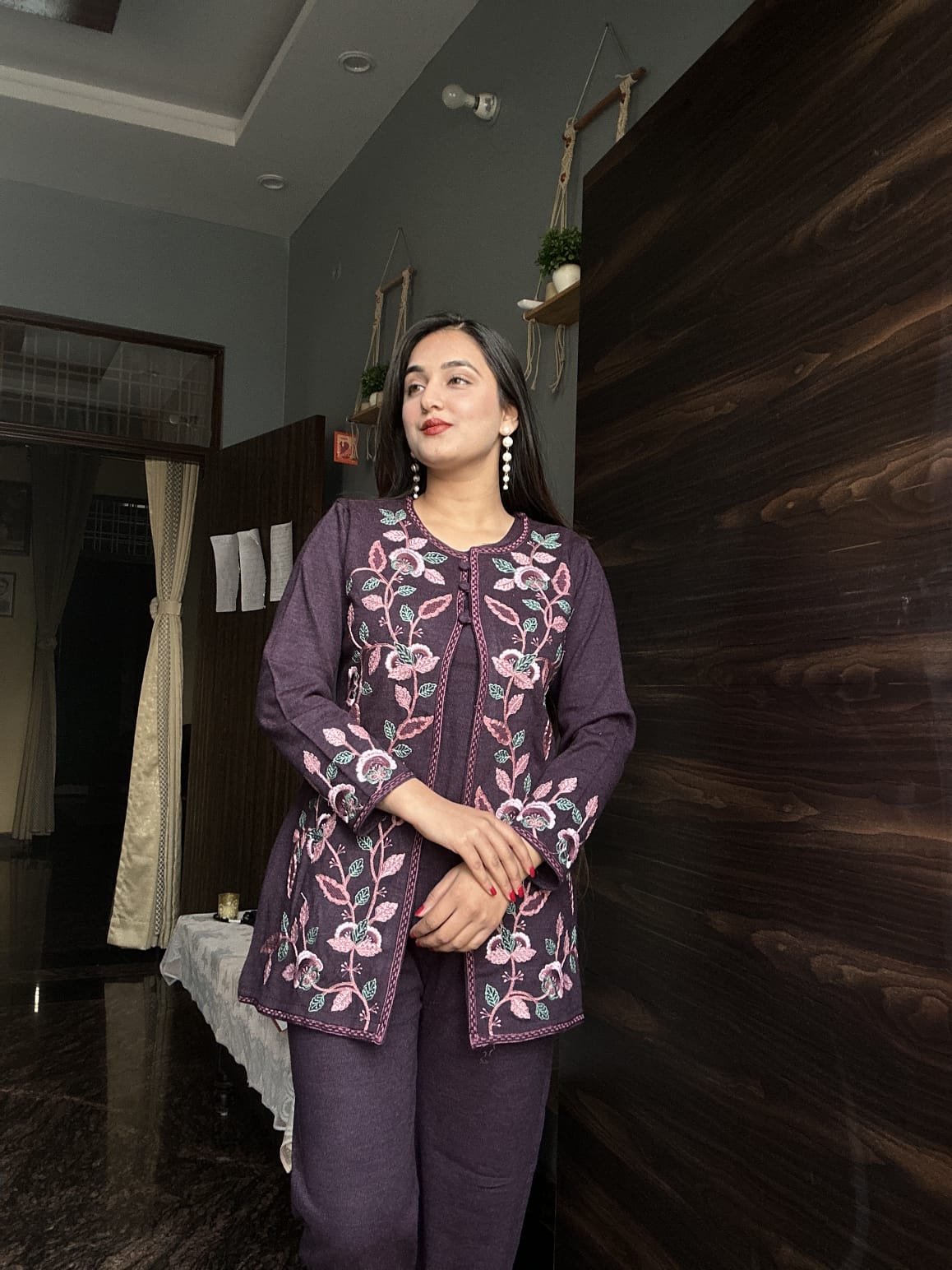 Elegant Woolen Dress TT120