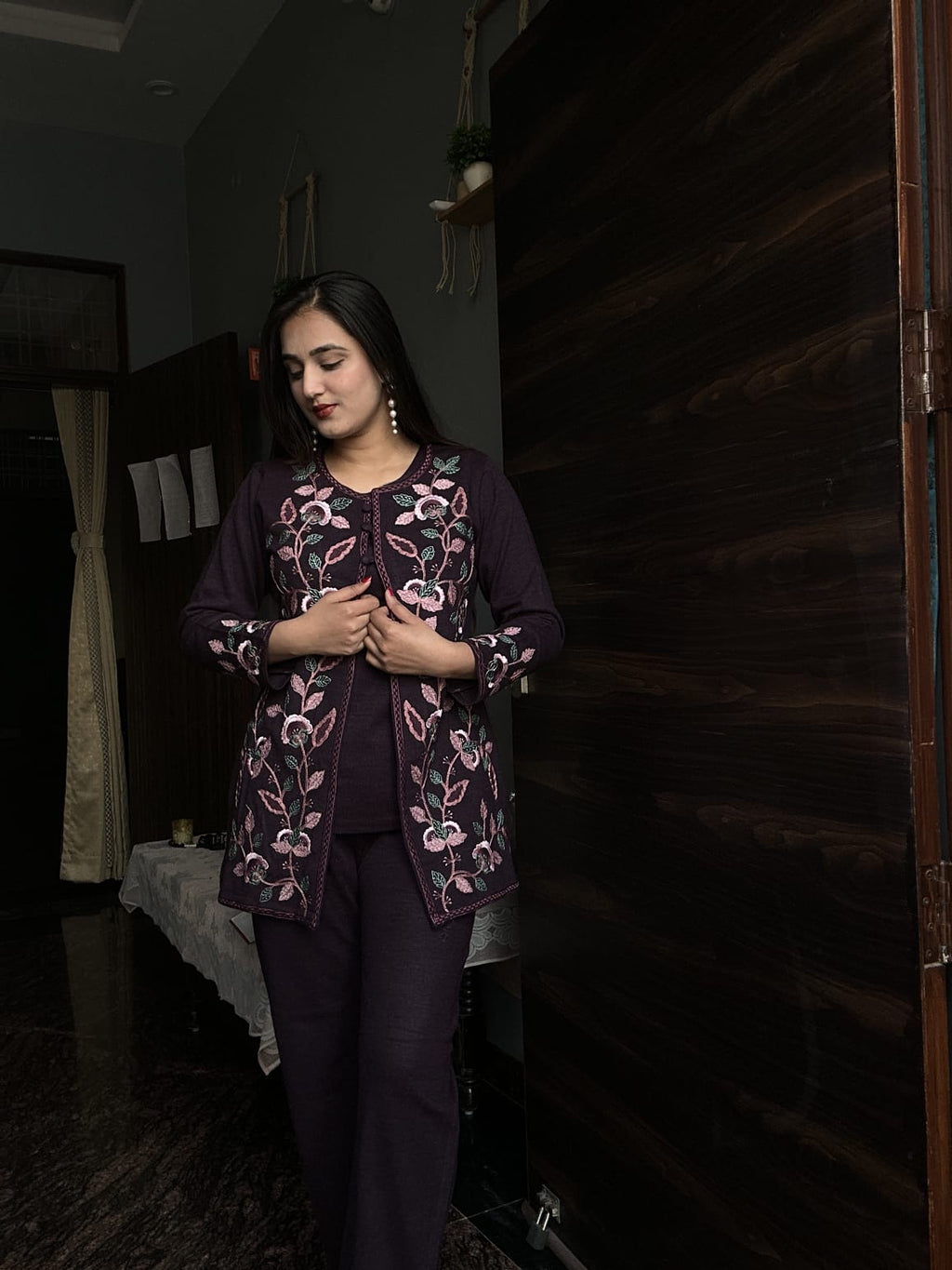 Elegant Woolen Dress TT120