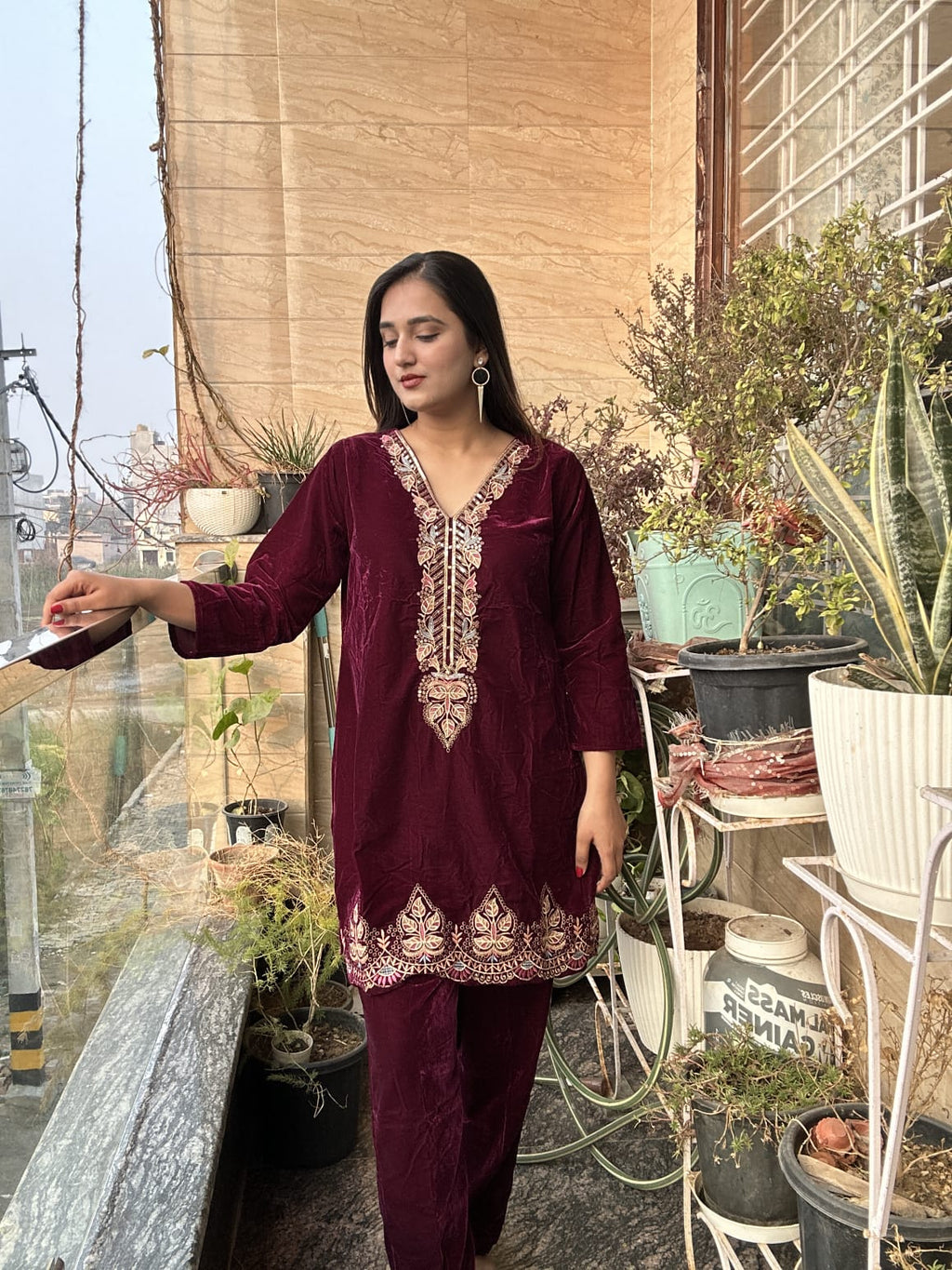 Beautiful Velvet Suit TT121