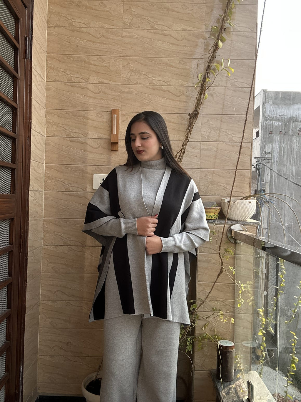 Elegant Woolen Co-ord Set TT122