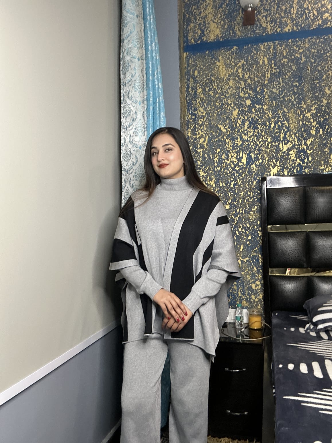 Elegant Woolen Co-ord Set TT122