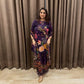 Beautiful Floral Print Crepe Suit TT135
