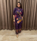 Beautiful Floral Print Crepe Suit TT135