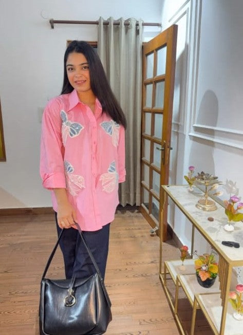 Elegant Bow Shirt  - TT139